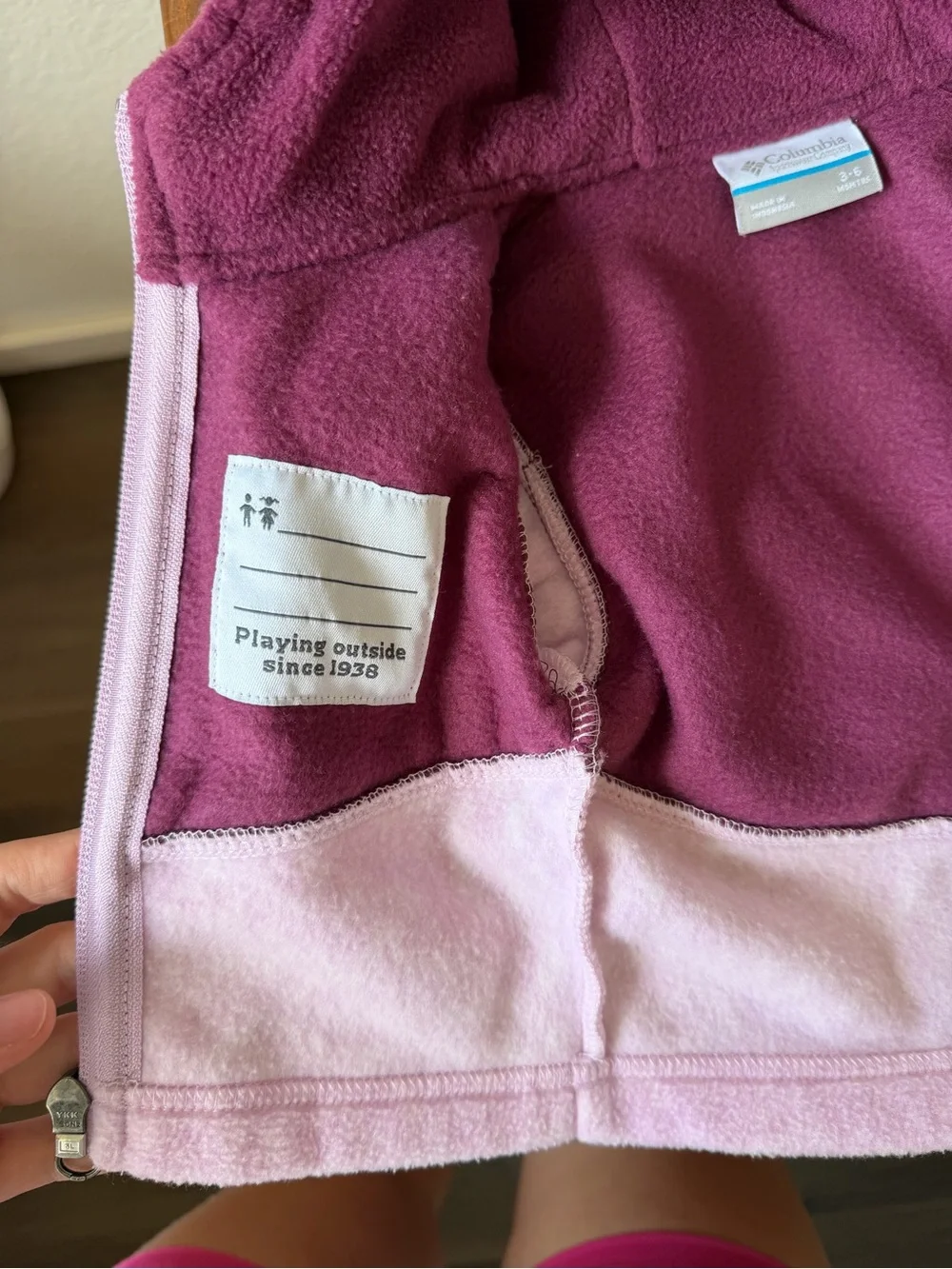 Columbia midweight fleece